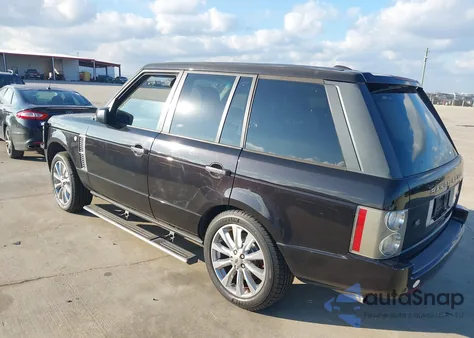 2009 Land Rover Range Rover Supercharged z USA, uszkodzony, nr VIN SALMF13419A301106